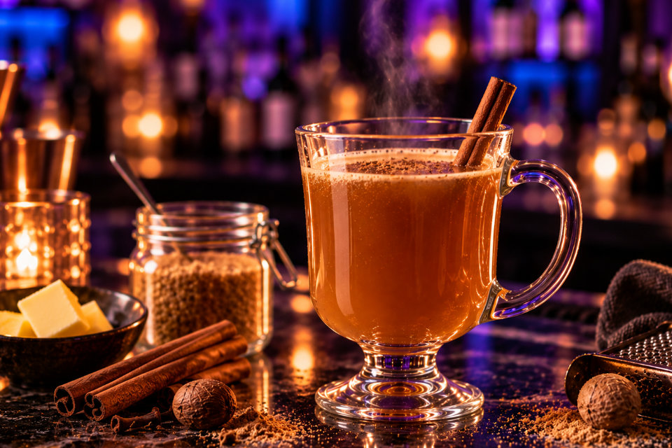 hot buttered rum